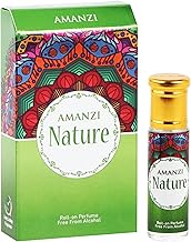 AMANZI - Nature - Attar - Long lasting Roll on Fragrance Oil Alcohol free For Men and Women 6ml