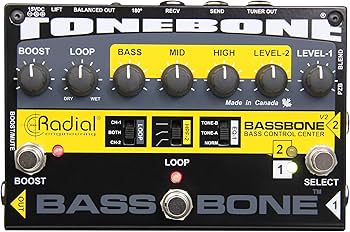 ベース用プリアンプ Amazon | Radial Bassbone V2 ベース用プリアンプ＆DIボックス