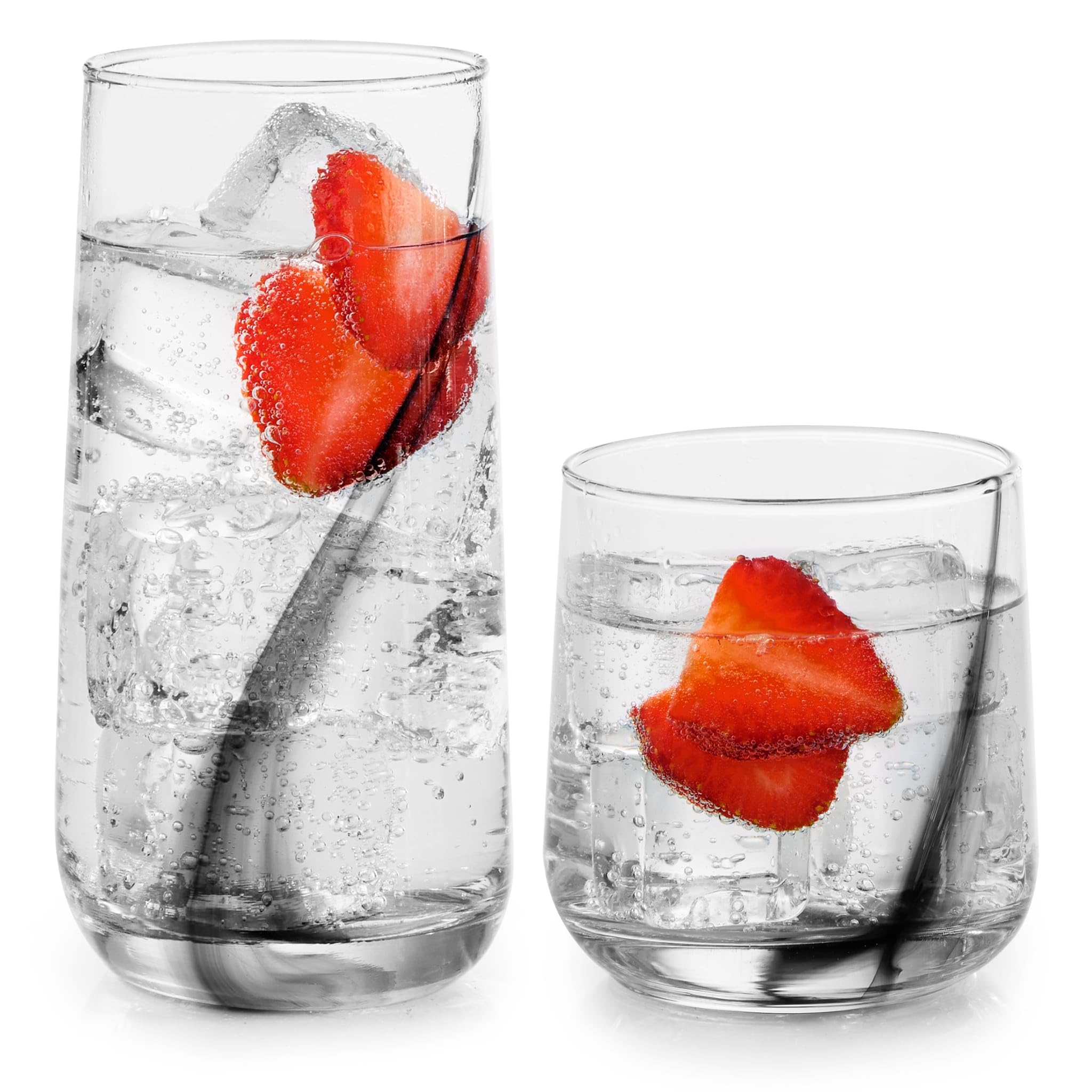 Libbey Ascent Black Ribbon 16 piece set