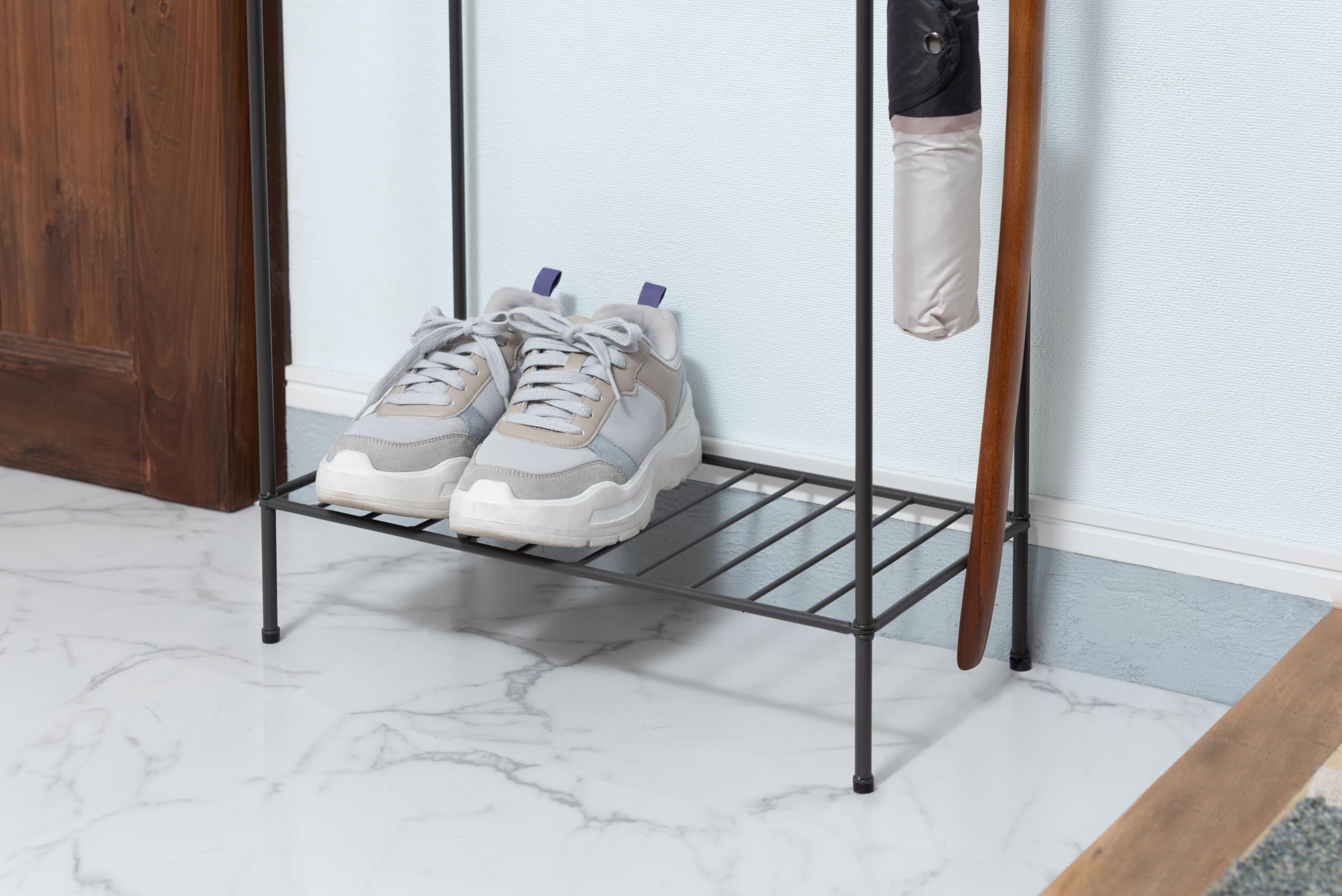 Amazon｜東谷 ラック 幅45 奥行22 高さ65 スリム 棚 2段 コーナー