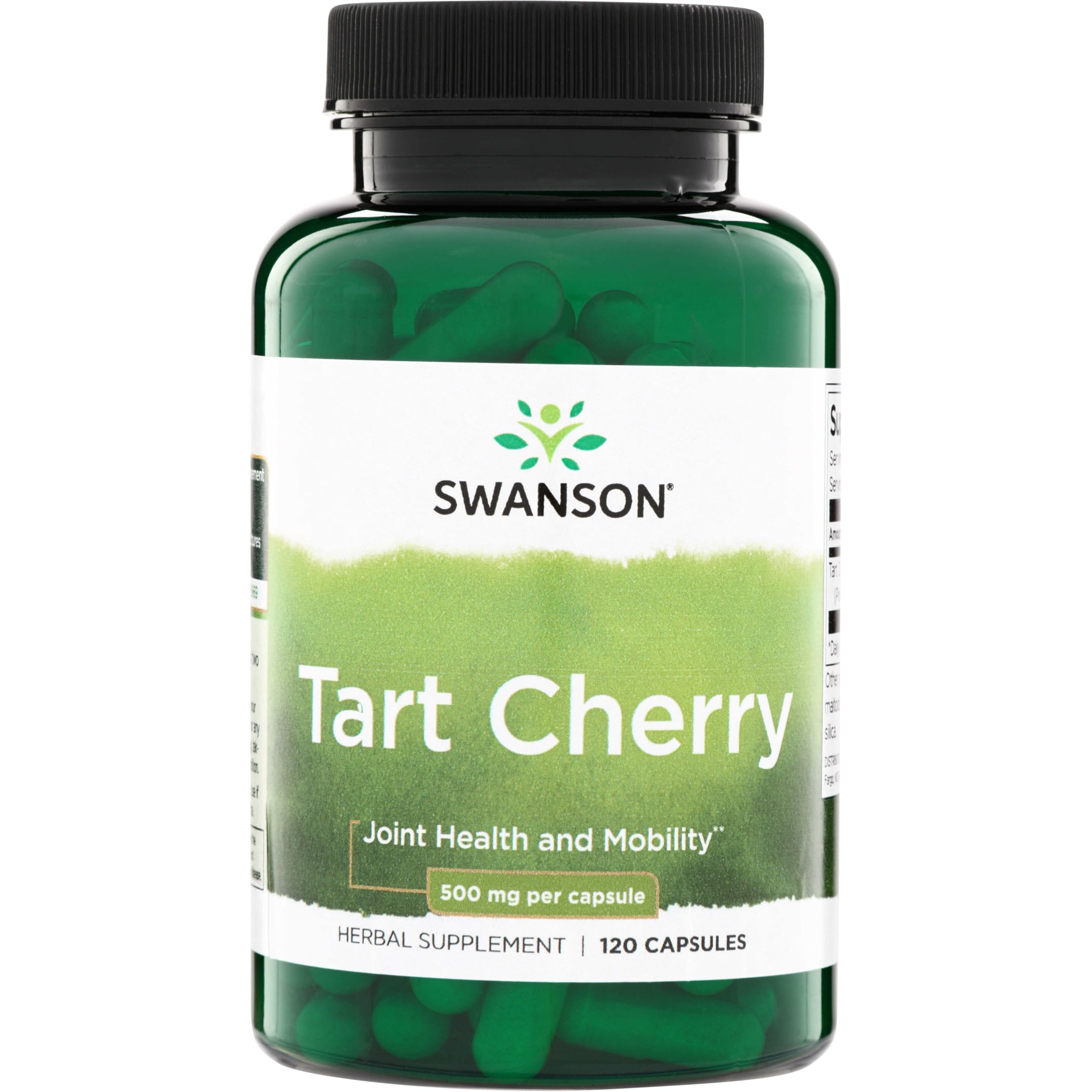 Swanson Tart Cherry (120 Capsules) -500 Mg
