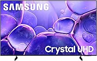 Samsung 55-Inch Crystal UHD U8000F 4K Smart TV 2025: Free Streaming, Crystal Processor 4K, Knox Security, Alexa Compatible