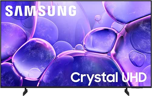 Samsung 43-Inch Class Crystal UHD U8000F 4K Smart TV (2025