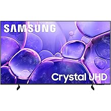 Samsung 43-Inch Class Crystal UHD U8000F 4K Smart TV (2025 Model) Endless Free Content, Crystal Processor 4K, MetalStream Design, Knox Security, Alexa Built-in