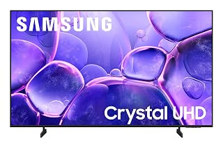 Samsung 43-Inch Class Crystal UHD U8000F 4K Smart TV (2025 Model) Endless Free Content, Crystal Processor 4K, MetalStream Design, Knox Security, Alexa Built-in - Amazon product rated Grade A