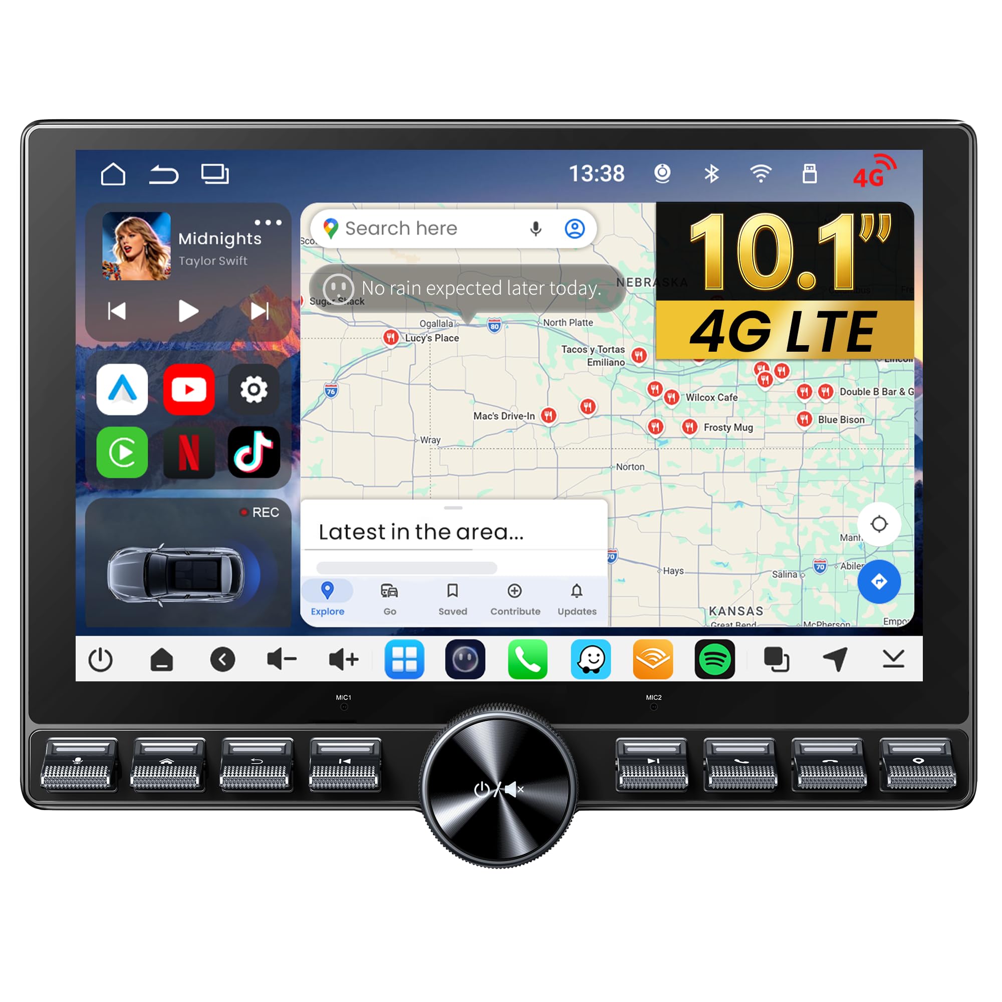 ATOTO S8L 10.1 Inch AI Android Double Din Car Stereo