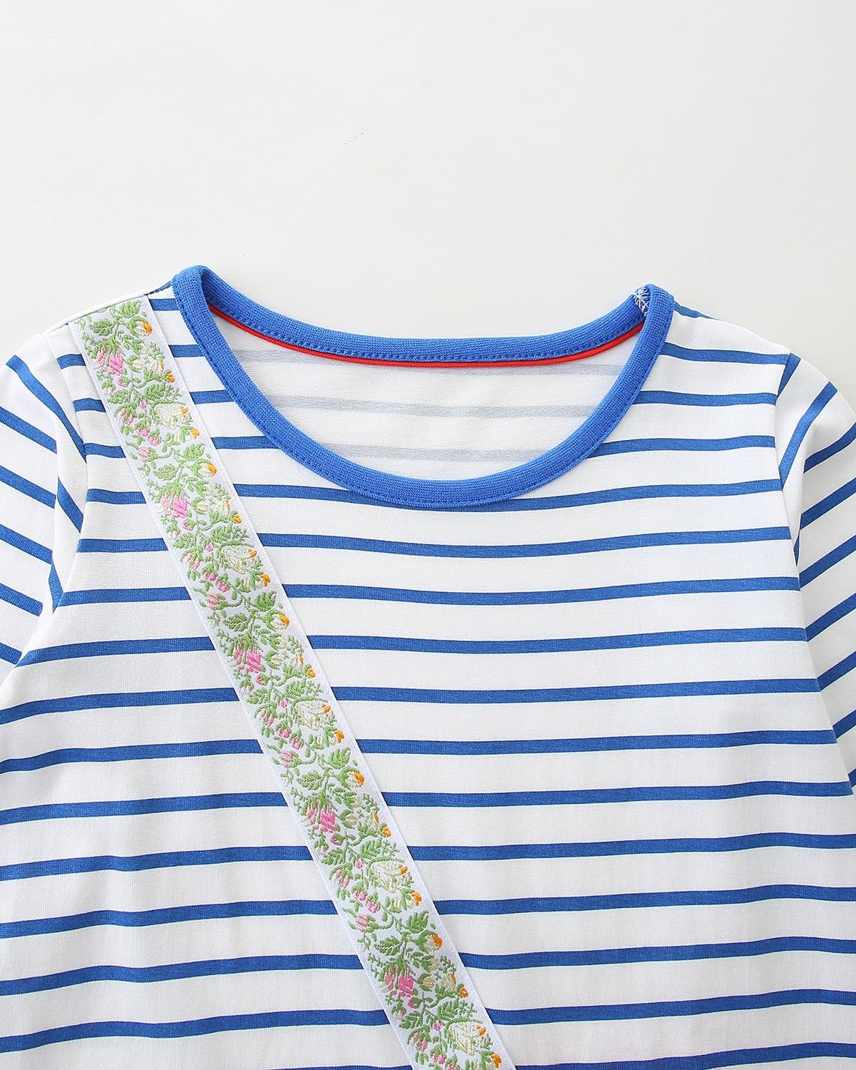 Hongshilian Little Girls Cotton Casual Dress Cartoon Appliques Fall Clothes Basic Jersey Long Sleeved Party Dresses - Image 5