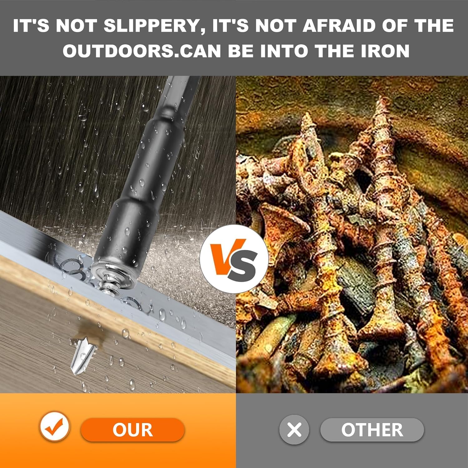 210PCS # 8 × 3/4 "hex Washer Head self Tapping Screws, 410 Stainless Steel Sheet Metal Screws, TEK Screws, self Tapping Screws, Suitable for Durable Metal Applications