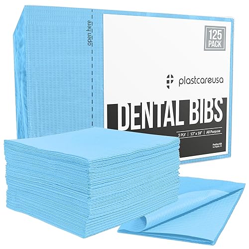 Miniatura 29 de PlastCare USA -Toallas desechables impermeables de 3 capas de 13” x 18” para pacientes de servicios dentales o clientes de tatuaje (paquete de 125)