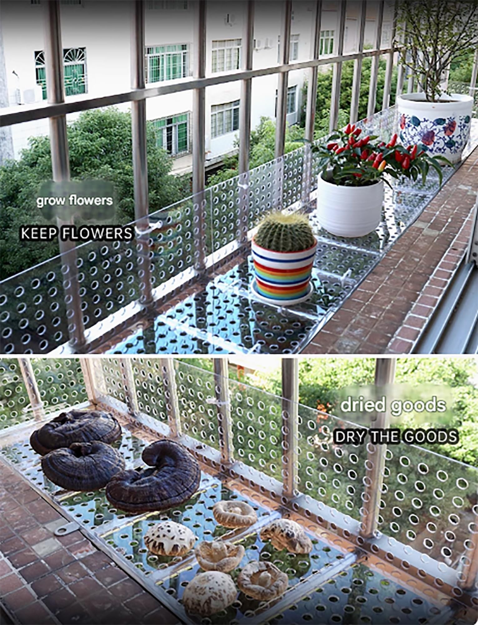 Transparente Polycarbonat-Platten mit 10 mm Löchern, dekorative, auslaufsichere Fensterpolster, idealer PC-Netzschirm für Zuhause und Außenbereich