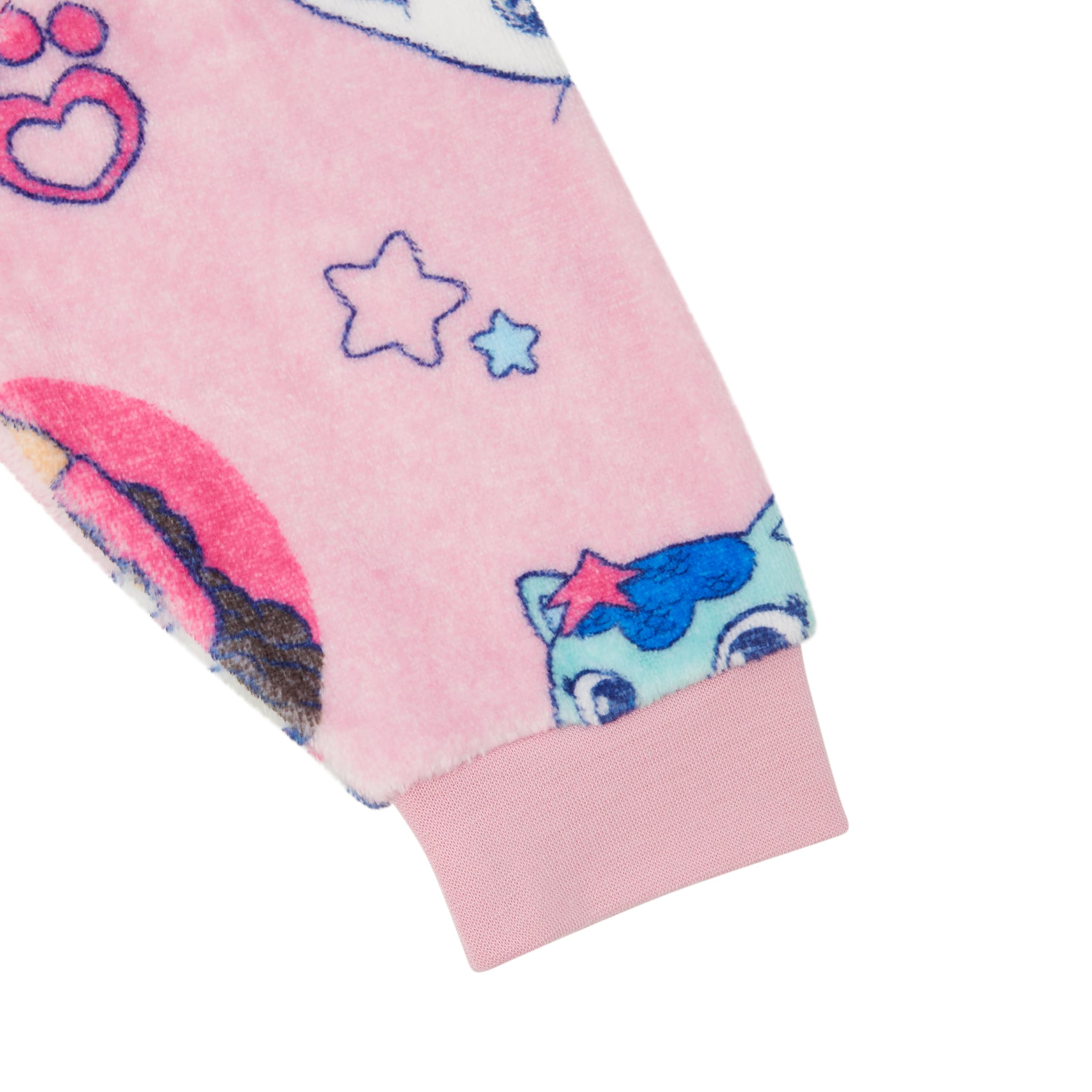La casa de muñecas de Gabby Sudaderas con Capucha para Niña, Sudadera Batamanta Polar Oversize