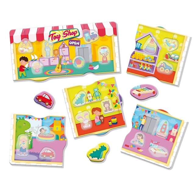 Foto 4 de 4 de Lisciani - Montessori Baby Box - Tienda de Juguetes - Juego educativo táctil para bebés a partir de 1 año