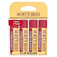 Vista 13 de Burt's Bees Bálsamo labial hidratante 100% natural, Vaina de Vainilla - 4 tubos