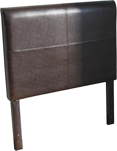 Miniatura 1 de Kinfine Youth cabecero de cama unido de piel, color café