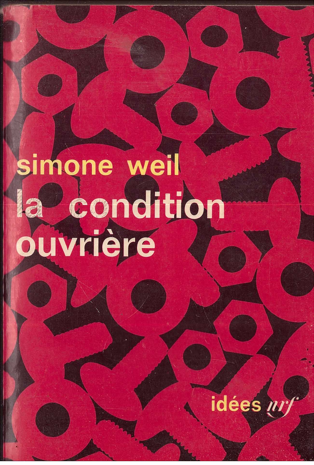 La Condition Ouvrière Prépas Scientifiques 2023 Simone Weil
