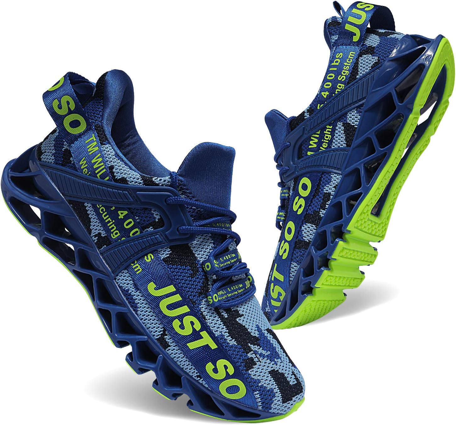 UMYOGOMens Athletic Walking Blade Running Tennis Shoes Fashion Sneakers