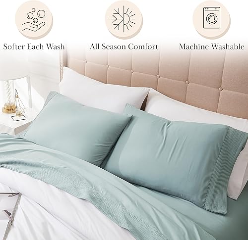 Vista 32 de Southshore Fine Linens®, juego de ropa de cama con bolsillo profundo Negro