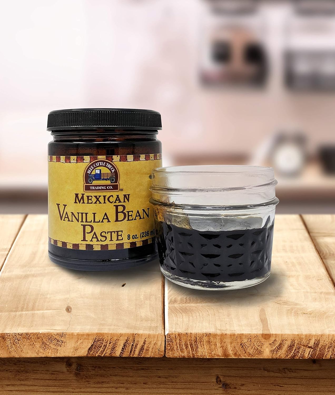 Blue Cattle Truck Trading Co. Gourmet Mexican Vanilla Bean Paste, 8 Ounce (Measured by Weight)