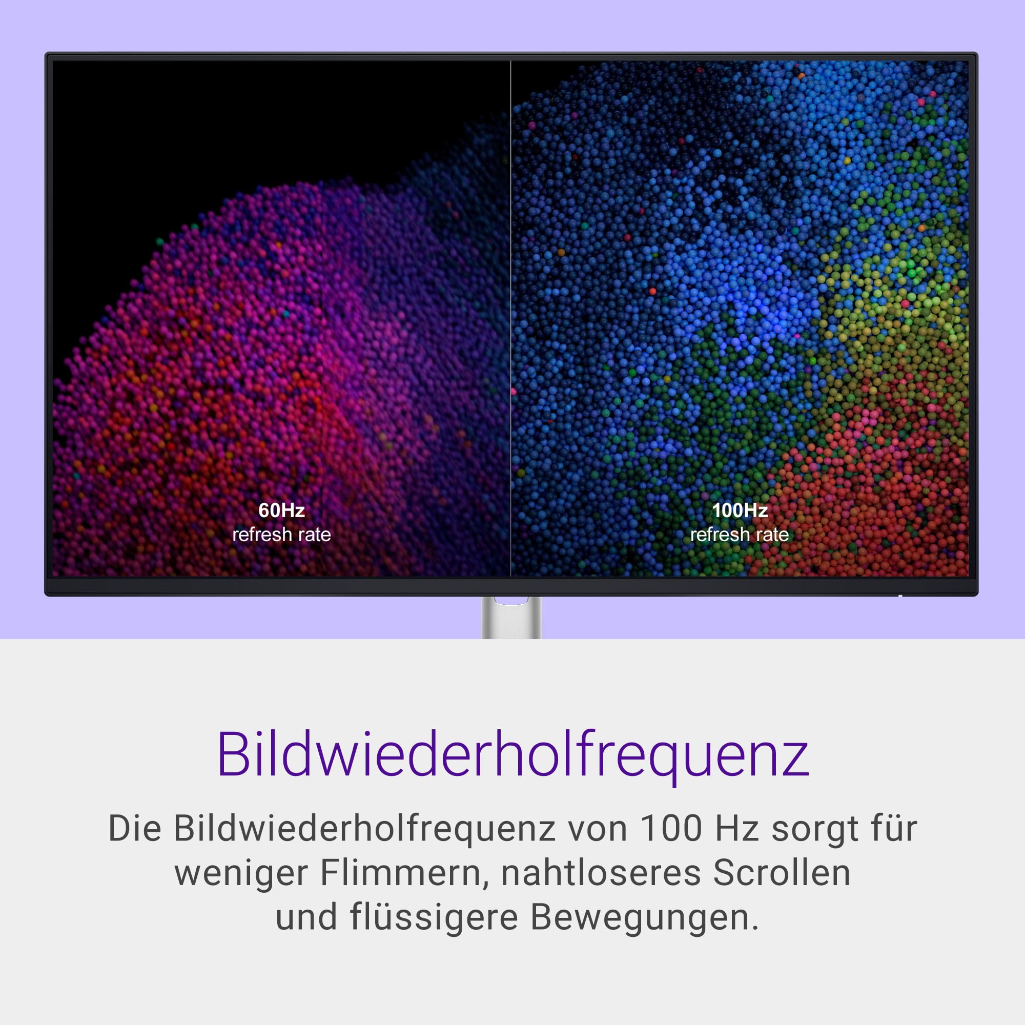 Dell P2425H 24 Zoll Full HD Monitor, 100Hz, IPS, 5ms, 99% sRGB, USB-C, DisplayPort, HDMI, VGA, Schwarz