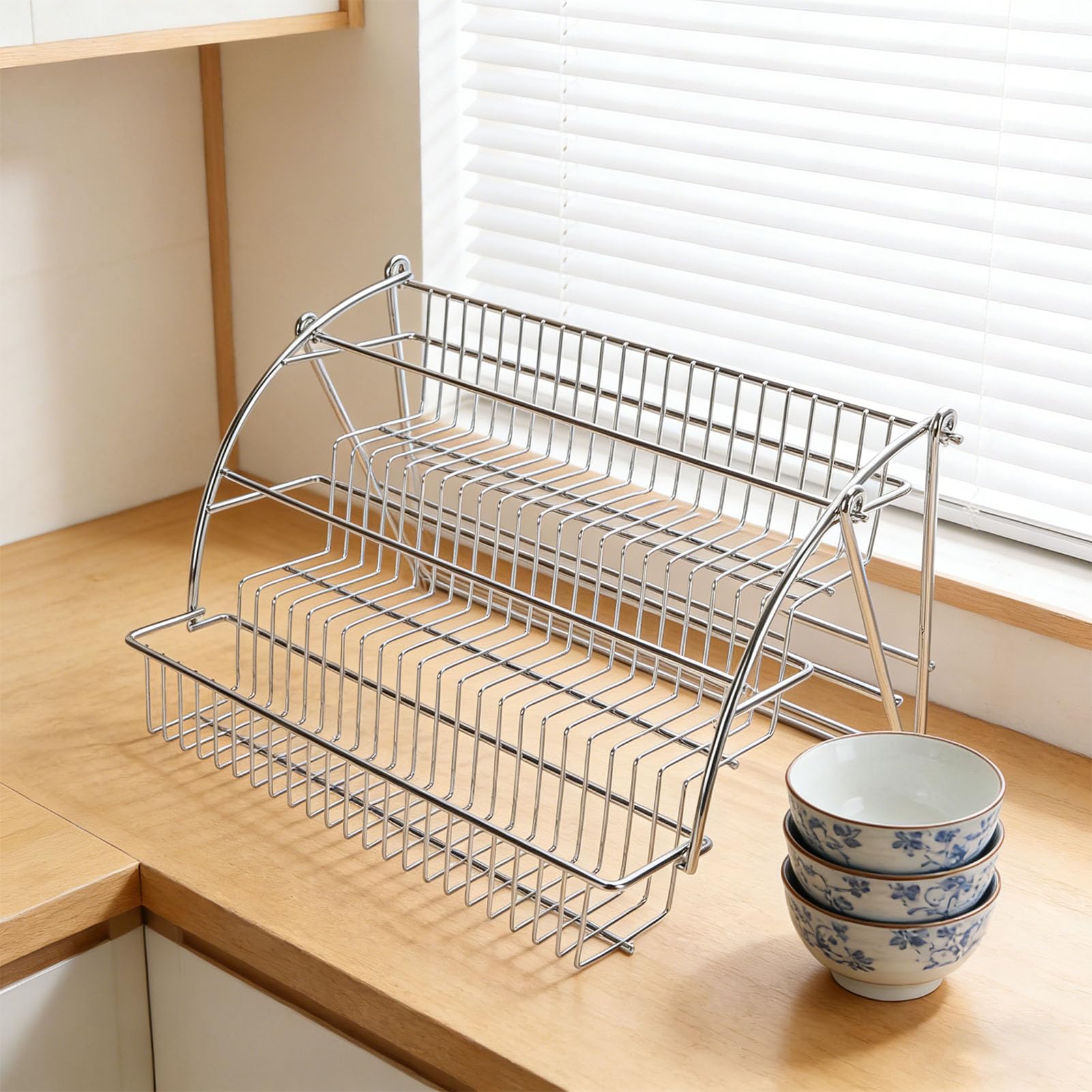 Annadue Estante para Condimentos Extraíble de Hierro Resistente, Organizador de Varios Niveles de Diseño Práctico para Uso Doméstico en la Cocina