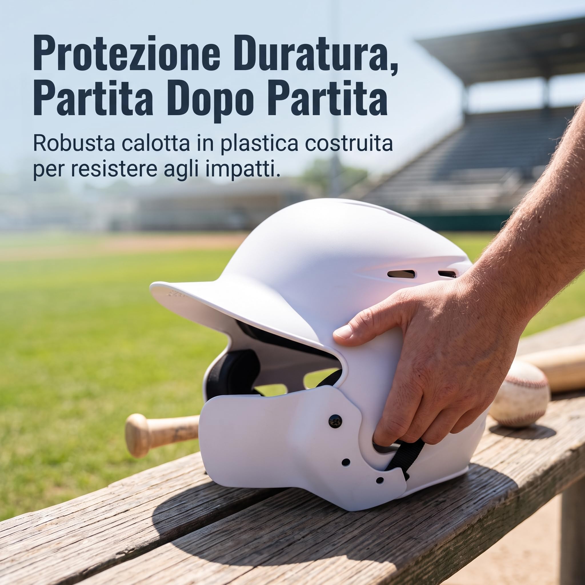 Casco Bateo Juvenil para Béisbol, Casco Béisbol con Protector Facial para Entrenamiento