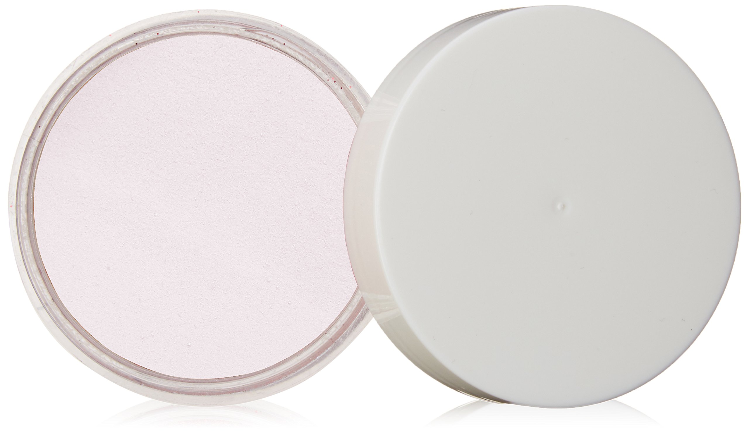 Cuccio Powder Polish - Acrylic Nail Colour Dip System - 45g (1.6oz) Dipping Powder - Light Pink with Rainbow Glitter