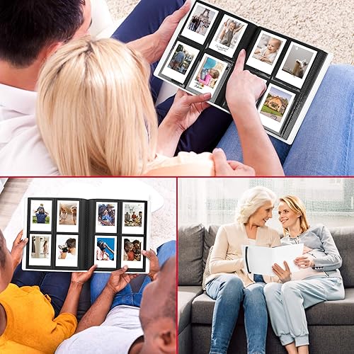 Miniatura 7 de Ablus Mini álbum de fotos de 160 bolsillos para cámara Fujifilm Instax Mini, Polaroid Snap, Z2300, cámaras instantáneas SocialMatic e impresora