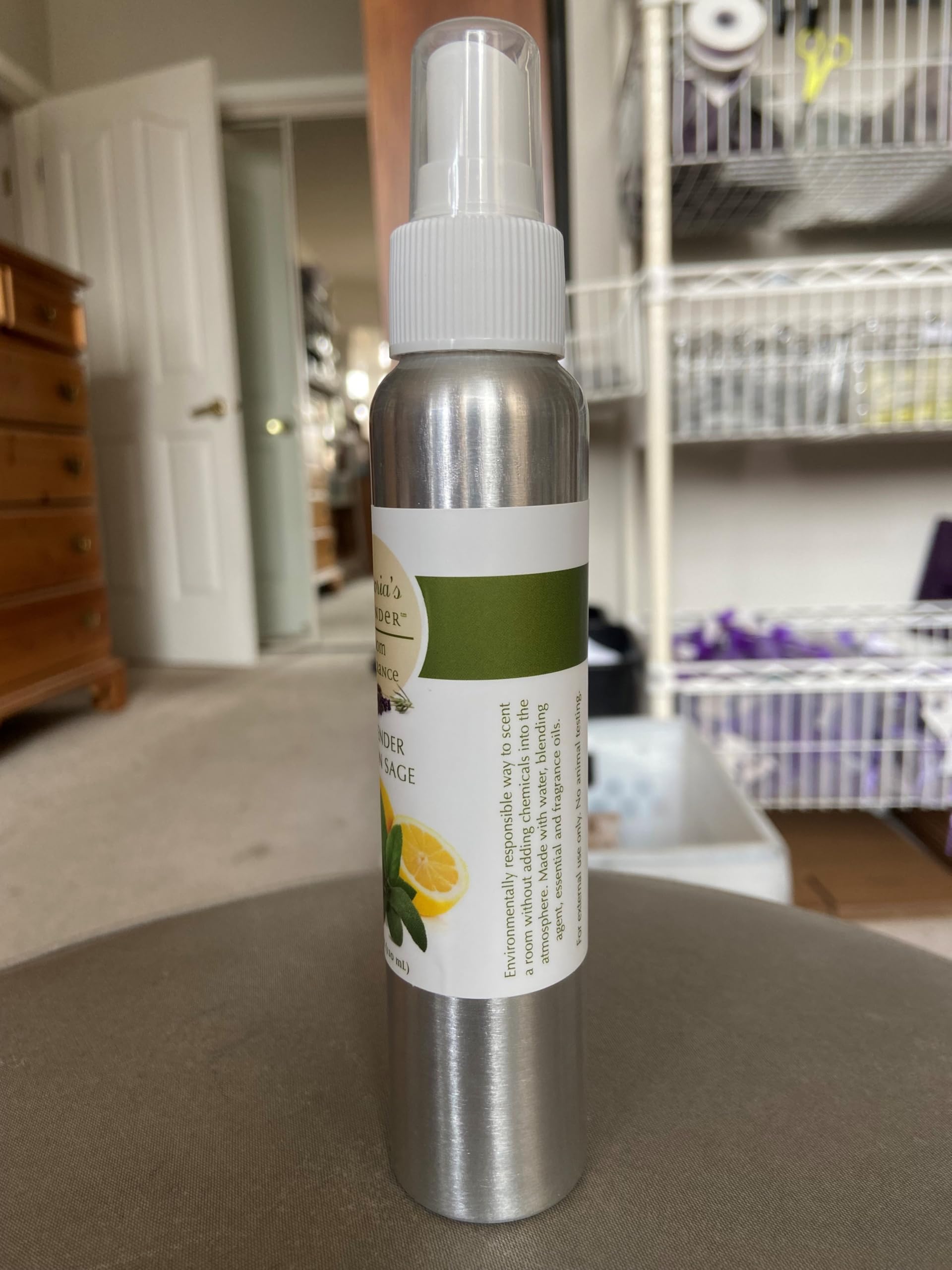 Victoria's Lavender Room Fragrance Spray - Lavender Lemon Sage 2 Pack, 4 oz view 7