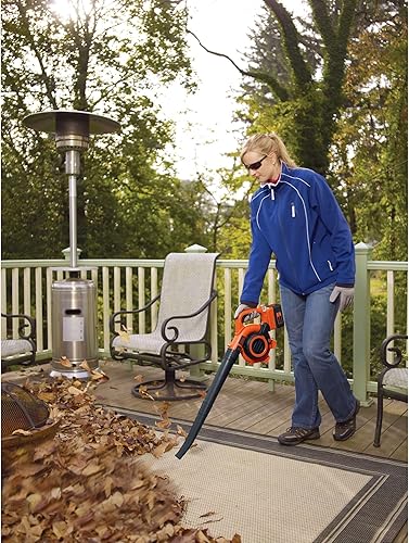 Miniatura 10 de Barredora/Aspiradora de iones de litio de 40V Black and Decker, Incluye batería de 40V, Anaranjado