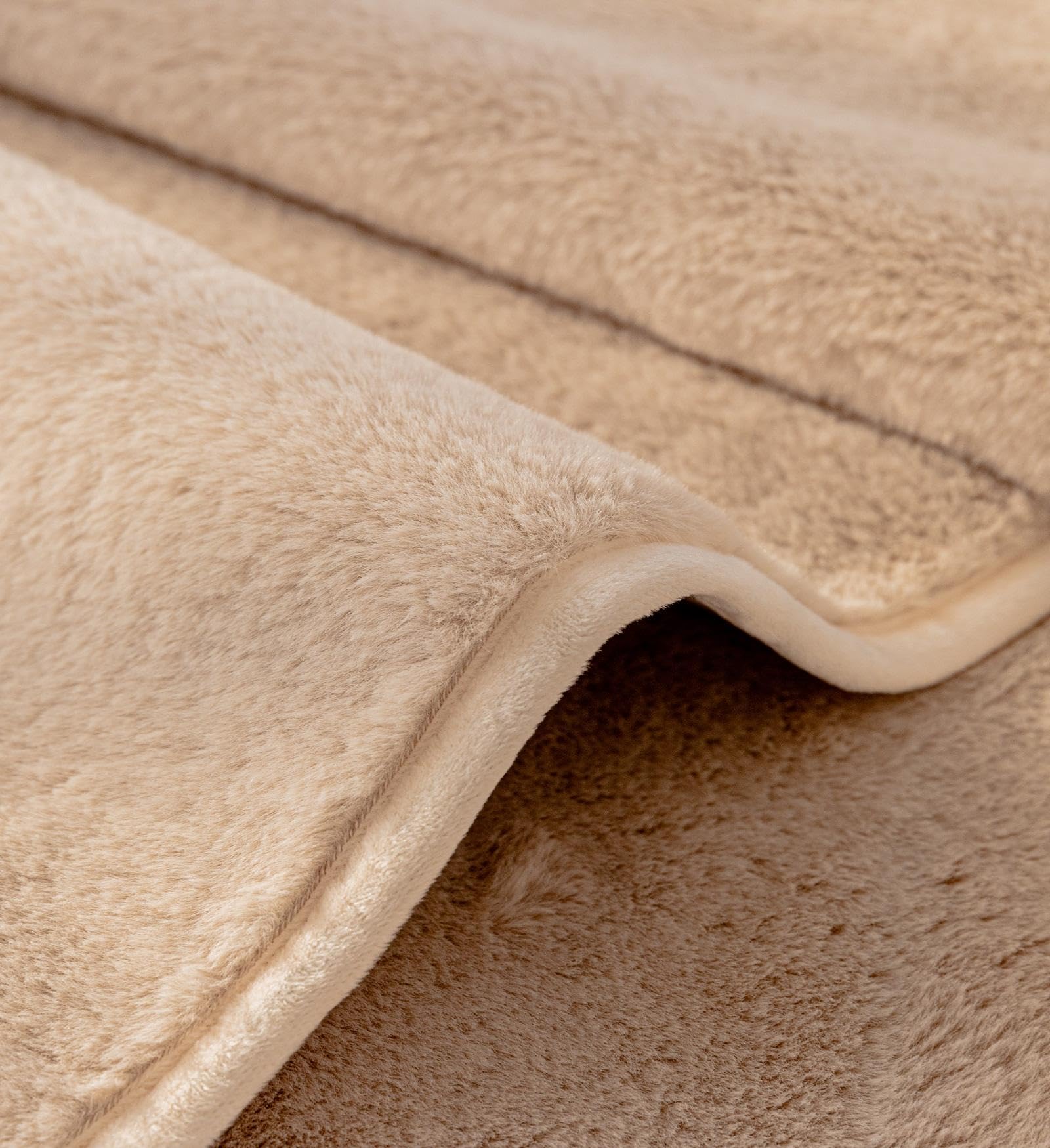 ShowyLive Soft Velvet Sofa Cover 1 2 3 4 Seater Non-Slip Couch Sofa Slipcovers Sofa Cushion Covers Sofa Protectors from Pets/Kids/Dogs (Khaki - Image 4