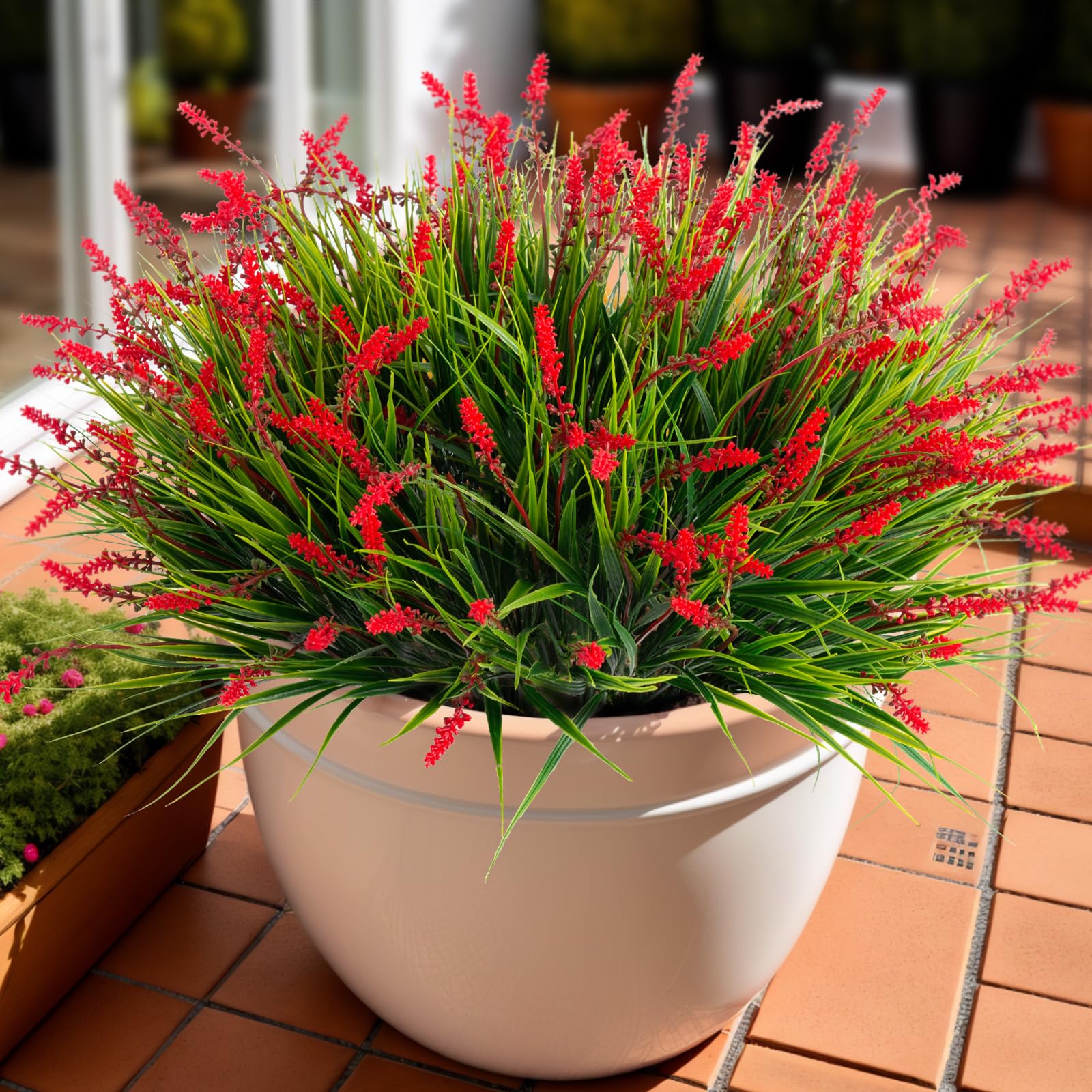 Ammyoo 12 Bundles Artificial Faux Plants