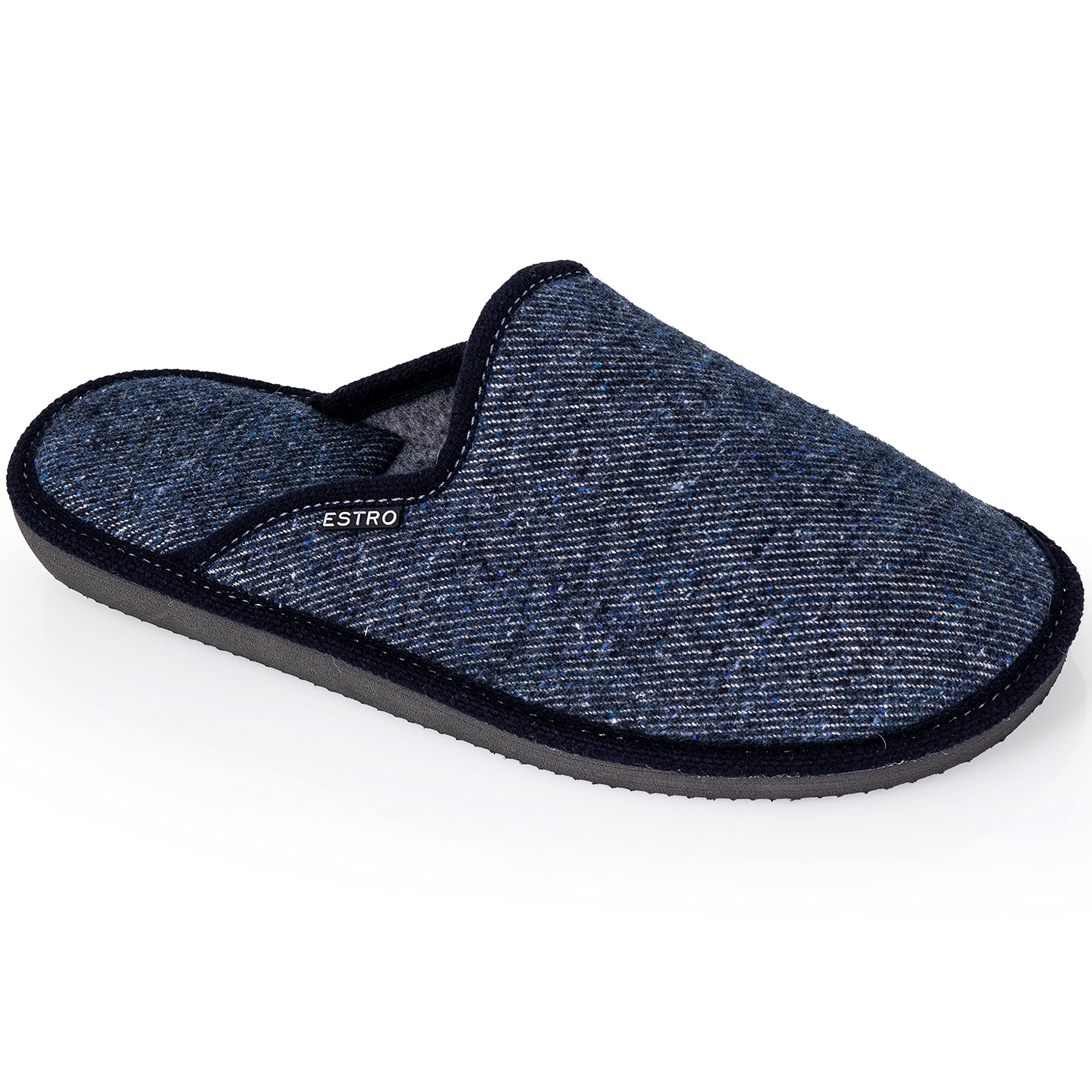 ESTRO Zapatillas De Casa Hombre - Pantuflas Algodón Zapatillas Casa Hombre Algodón F17