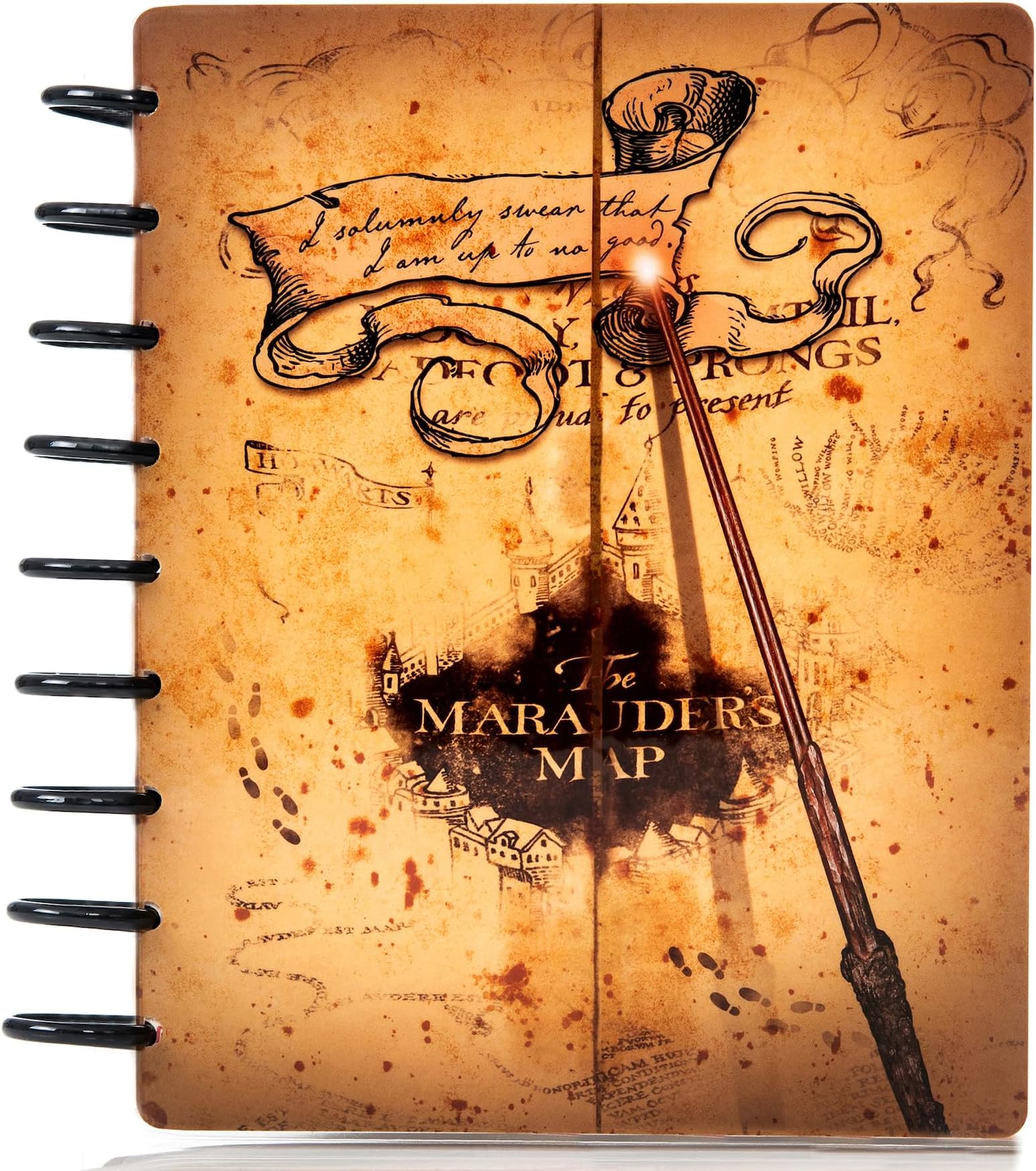 Conquest Journals Harry Potter Undated Disc Planner (Marauder's Map Undated Disc Planner)
