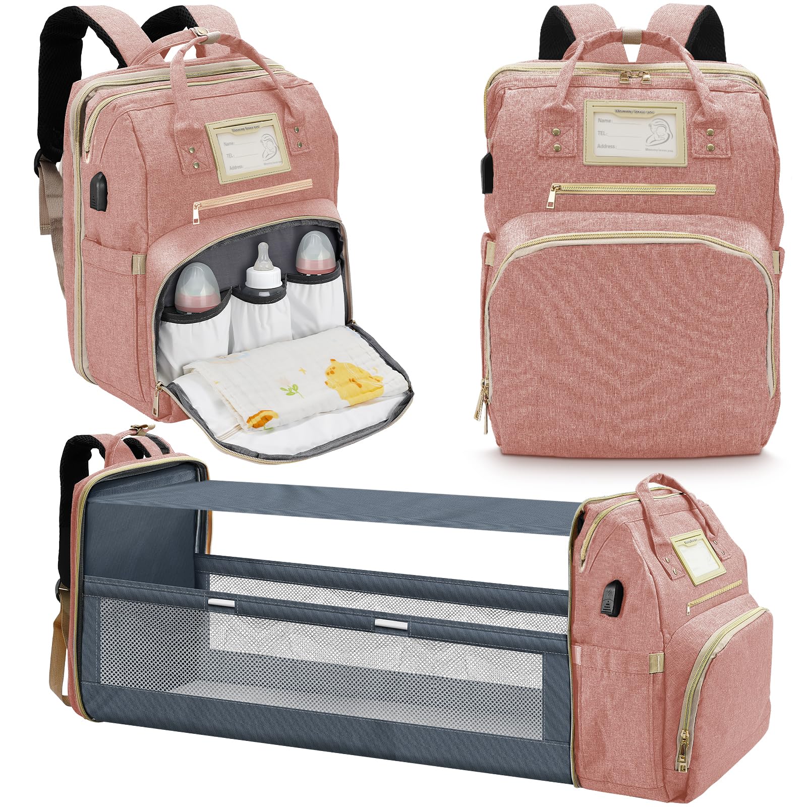 Amazon.com: 6 in 1 Diaper Bag Backpack with Pad Shower Gifts Travel Bags for Registry Search Boys Girls Bags Newborn Essentials Accessories Stuff Unisex Dad Mom Mens : Baby Amazon.com: 6 in 1 Diaper Bag Backpack with Pad Shower Gifts Travel Bags for Registry Search Boys Girls Bags Newborn Essentials Accessories Stuff Unisex Dad Mom Mens : Baby