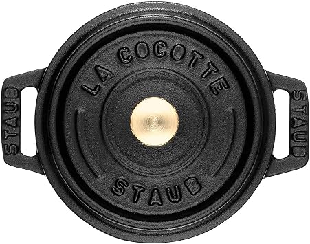 STAUB Mini Cocotte, Cast Iron, 10 cm, 0.25 L, Induction, Made in France