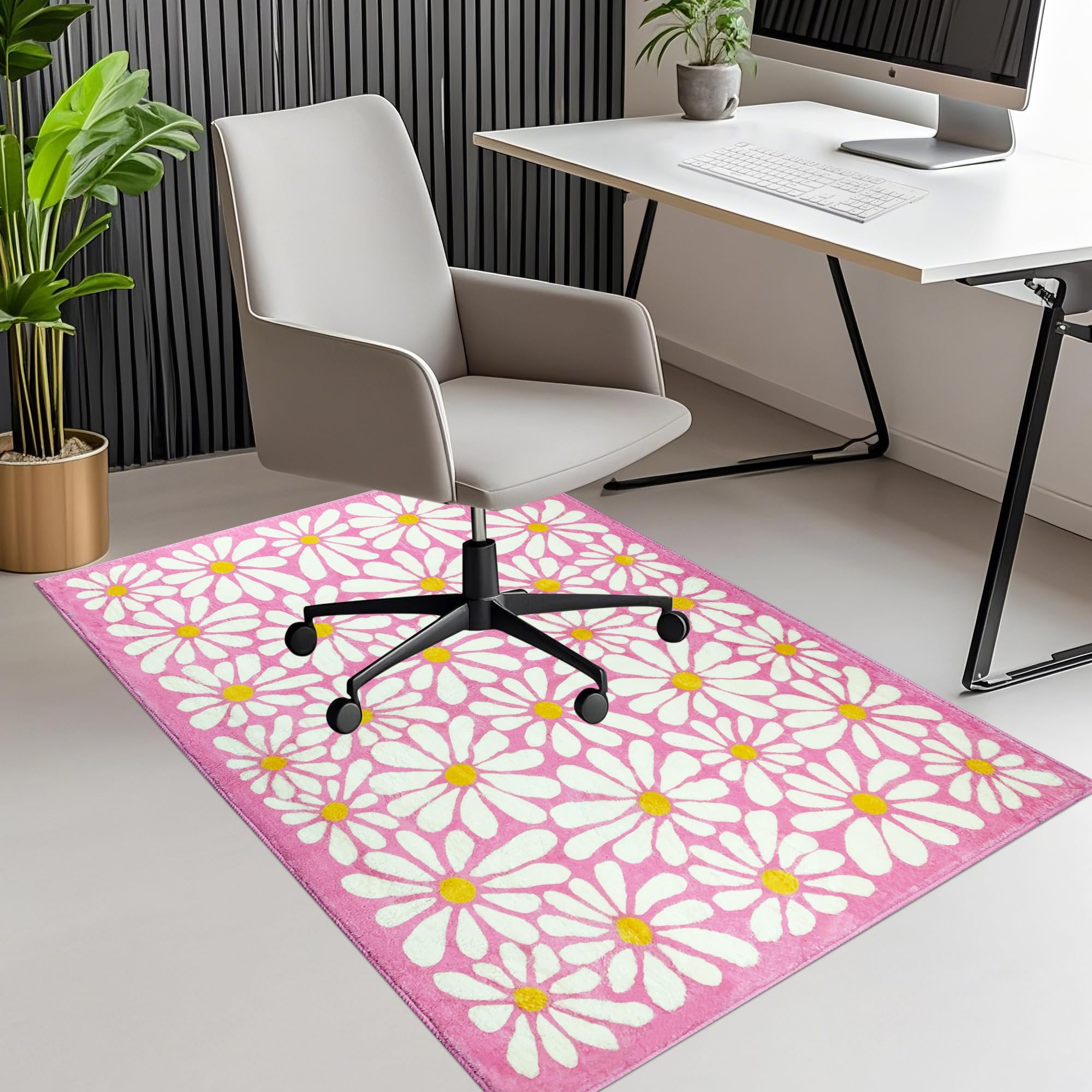 SHIYUE Office Chair Mat for Hardwood Tile Floor Carpet 36x48 Computer Desk for Rolling Chairs Protector Gaming Non