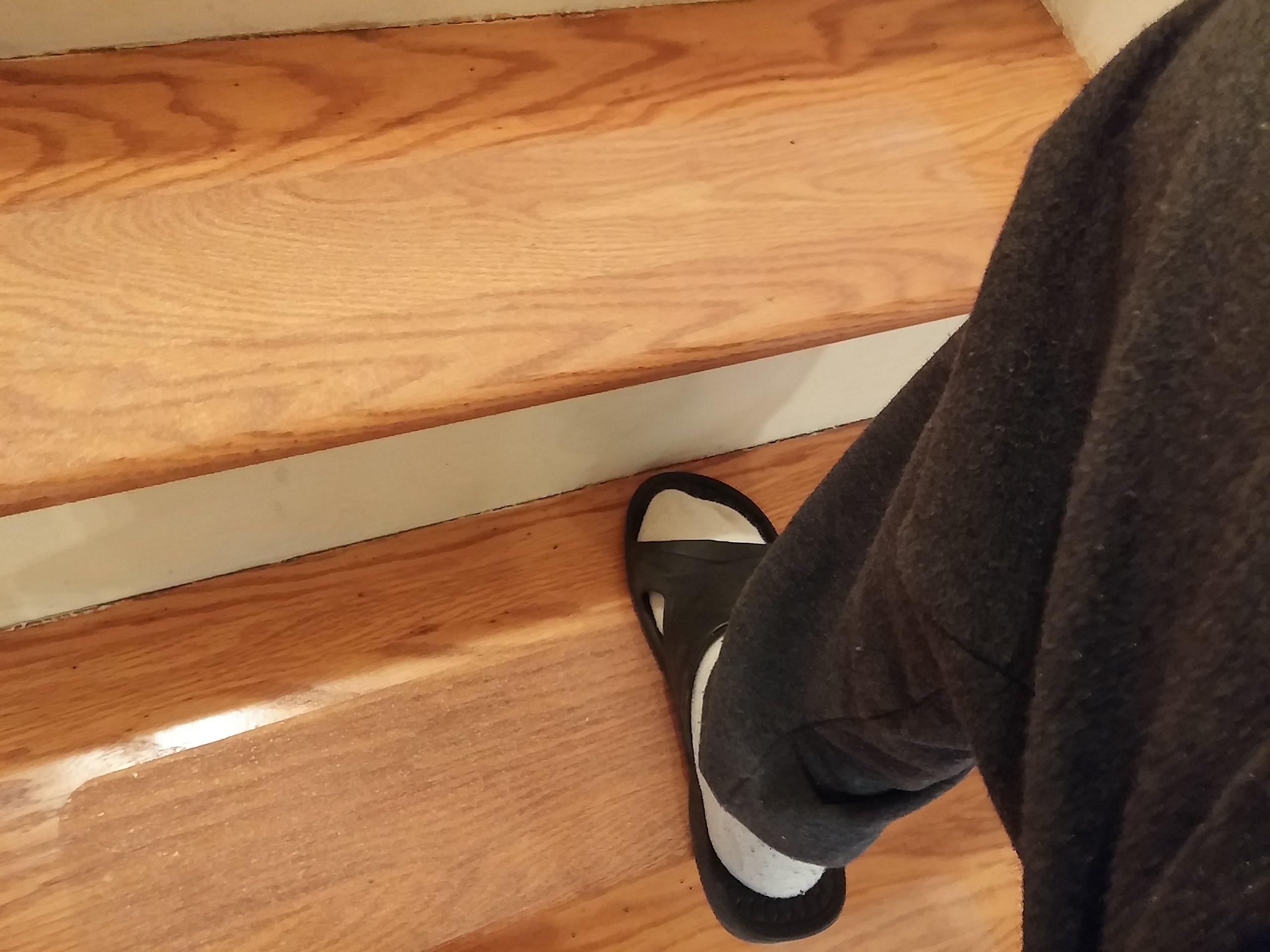 15-Pack(4"x 24"),Non-Slip Clear Adhesive Stair Treads,Translucent Safety Stair Traction Hardwood Treads,PVC-Free Anti Slip Clear Adhesive Strips,Baby/Elder/Pet Safety,Indoor