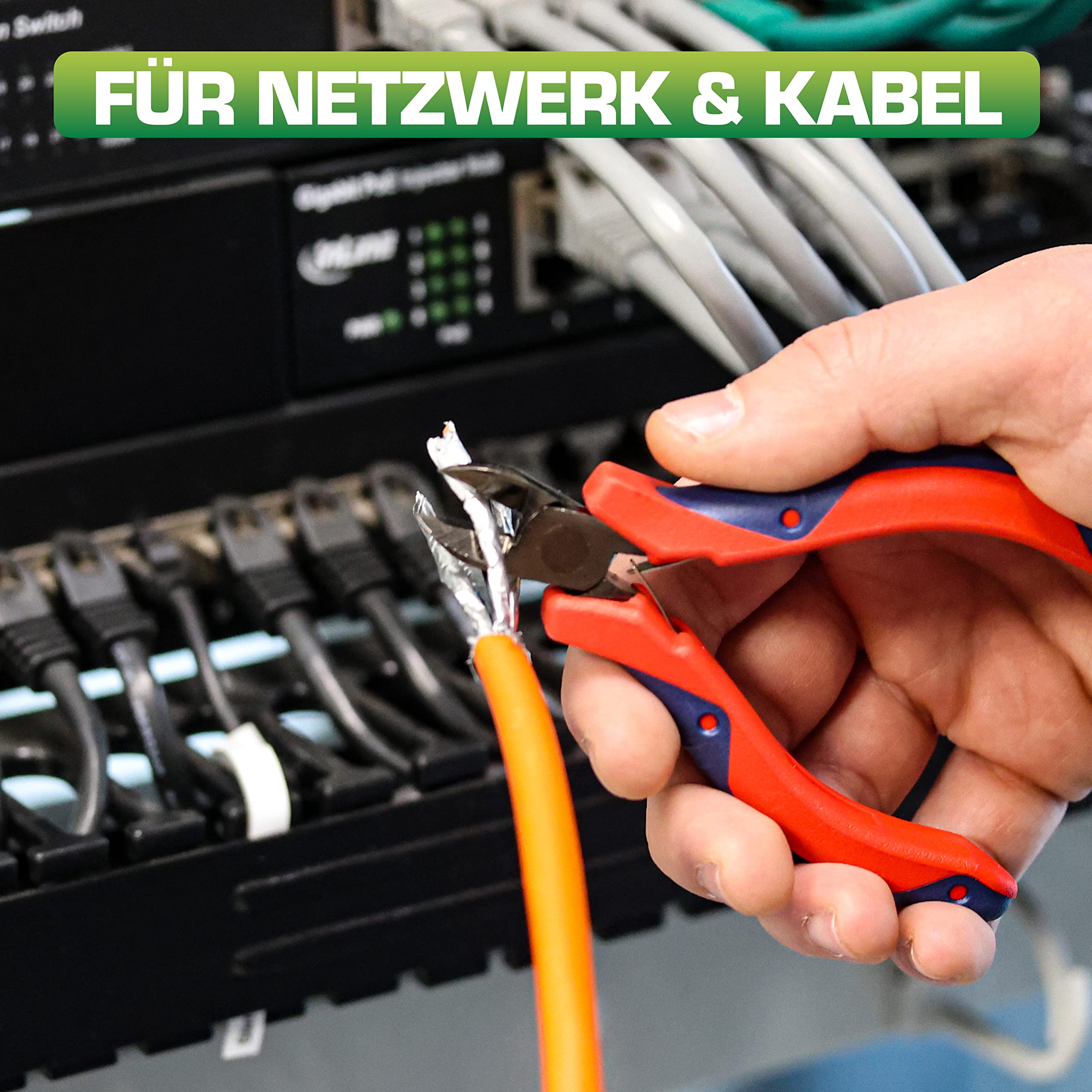 INLINE Set Pinze per Elettronica - Kit 8 pezzi