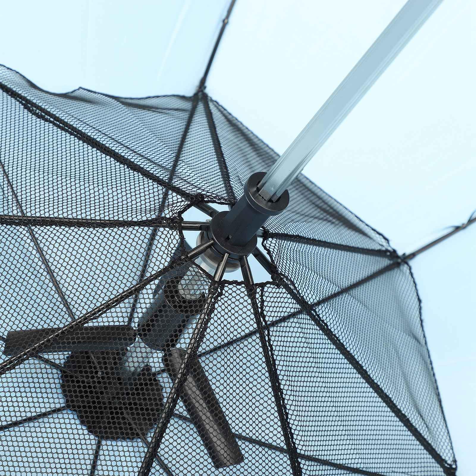 Elprico Regenschirm mit Ventilator, 3-in-1 UVblockierender Regenschirmventilator, Sonnenschirm mit Ventilator und Sprühgerät, Tragbarer Fächerschirm mit Zerstäube für Sommer, Strand, Sport