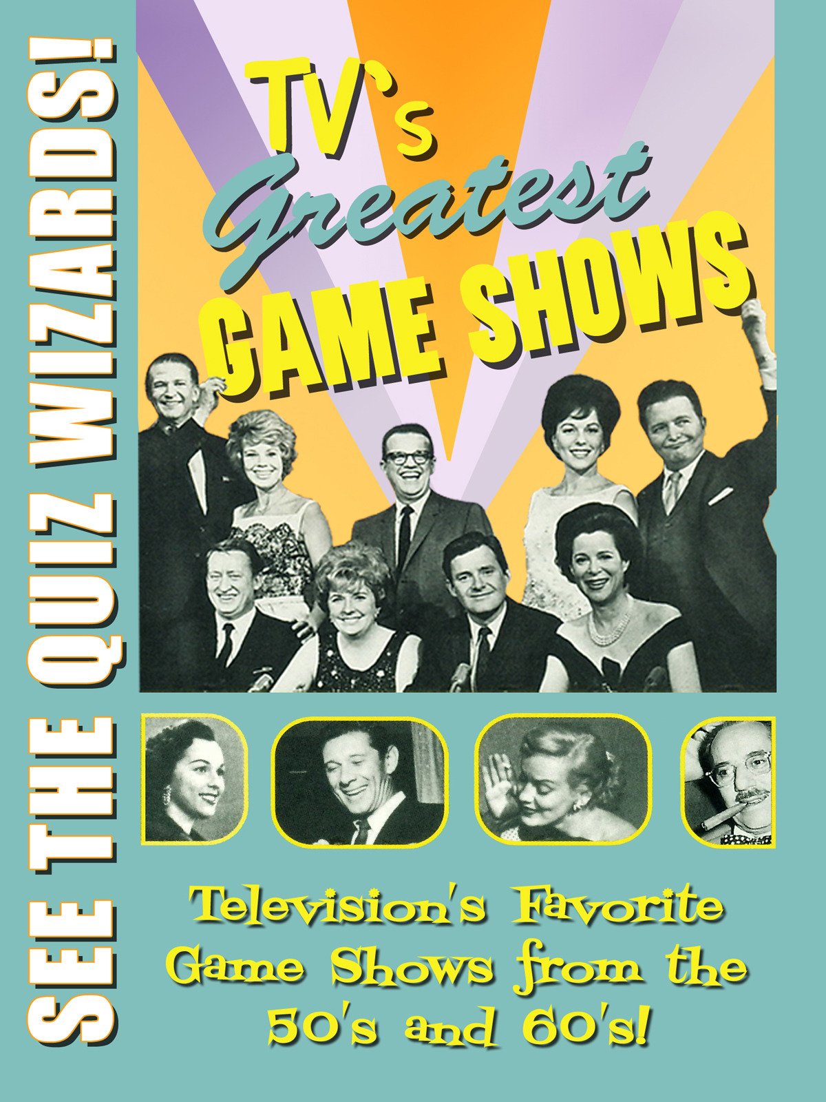 TV's Greatest Game Shows - See the Quiz Wizards! - Television's Greatest Game Shows from the 50's and 60's