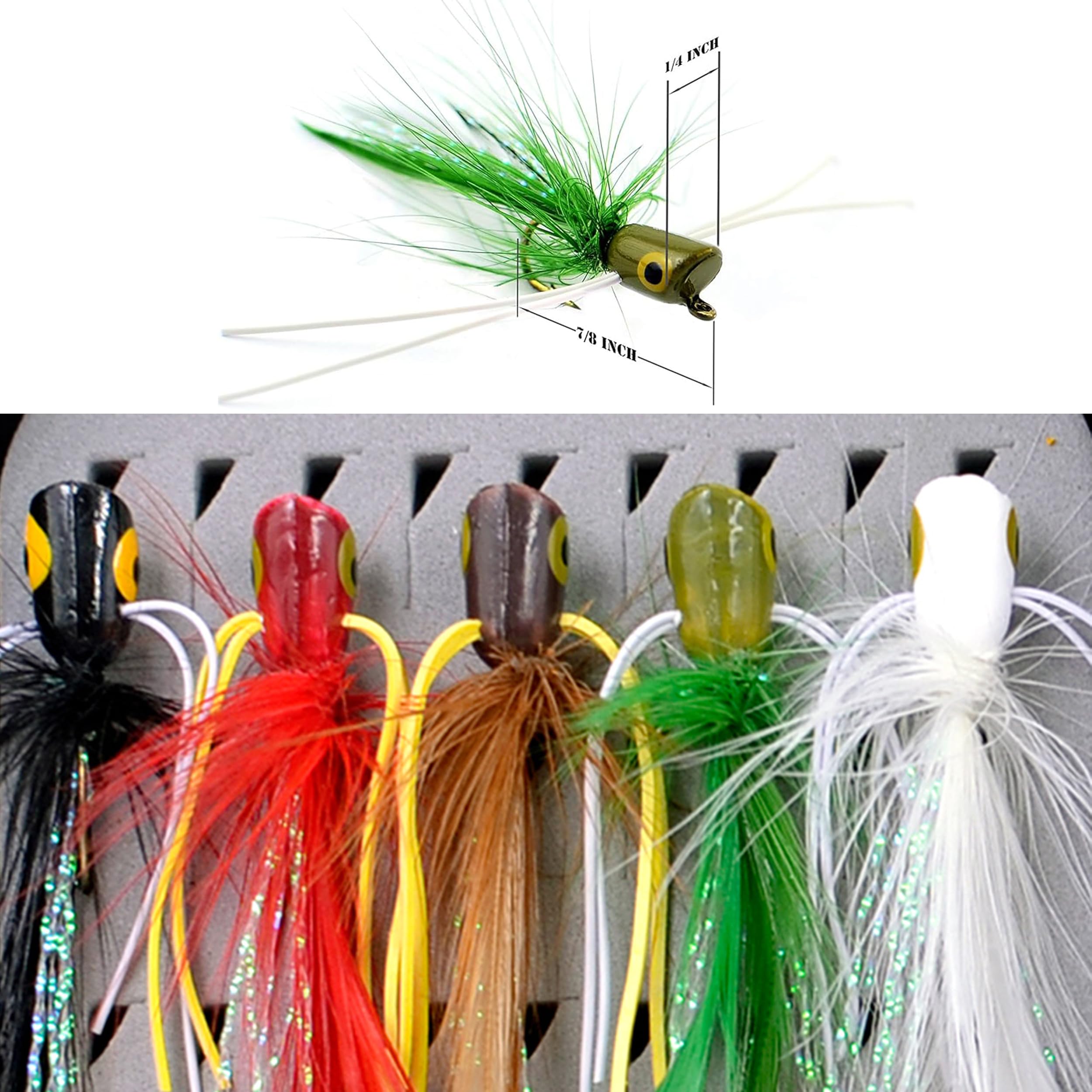 Pop21 - Kit de moscas para pesca con mosca