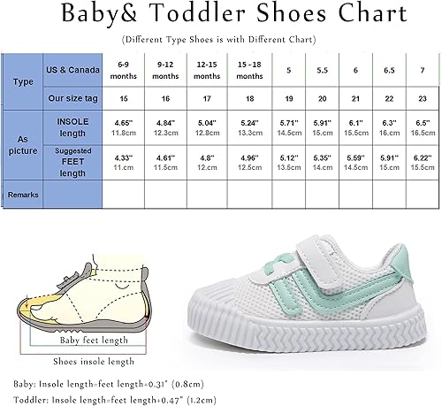 Miniatura 6 de HLMBB Zapatos de bebé para bebés, niñas, niños y bebés, 6, 9, 12, 18 meses, color negro