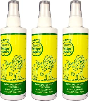 Grannicks Bitter Apple Taste Deterrent for Dogs - 3 Pack