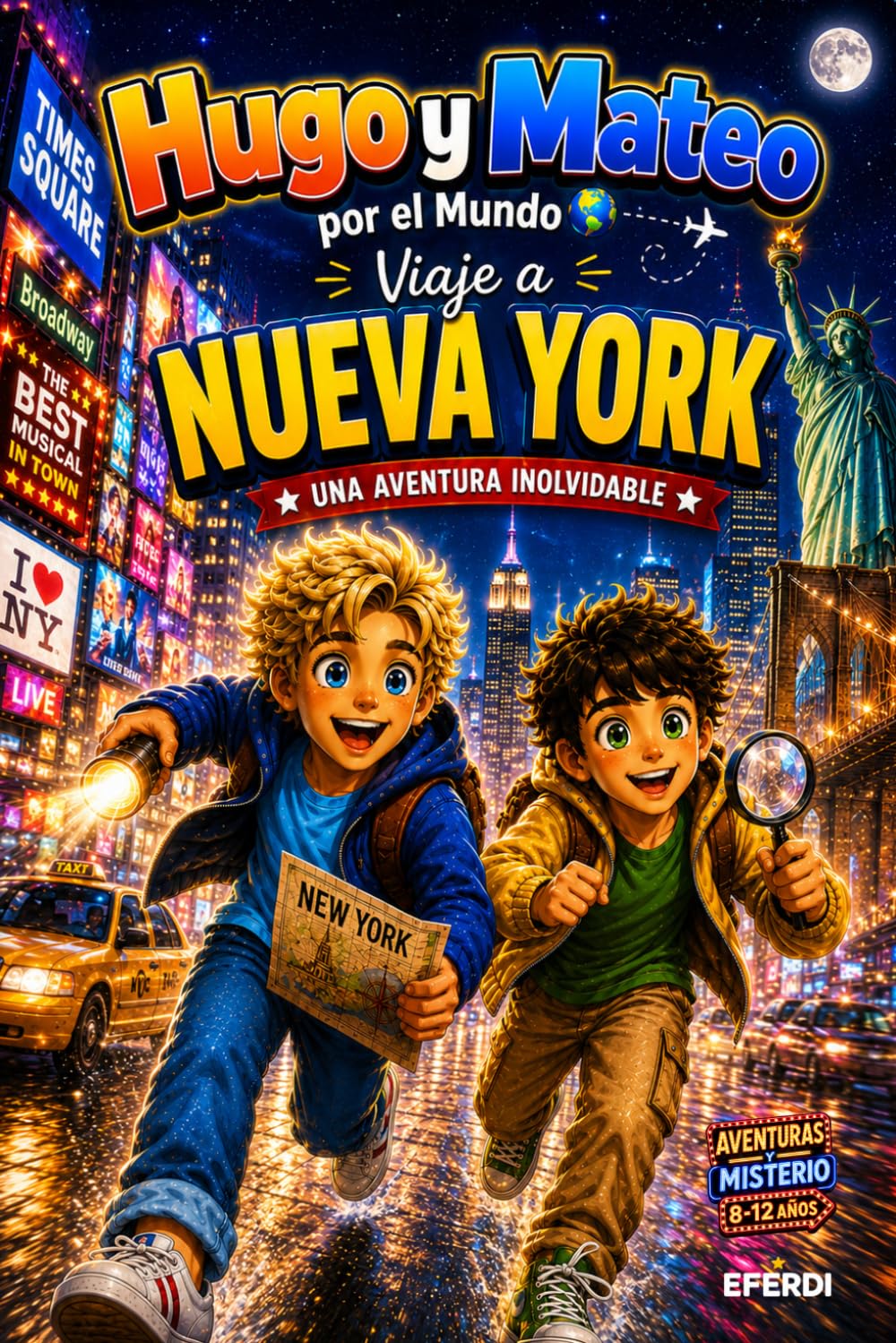 Hugo y Mateo por el Mundo: Viaje a Nueva York