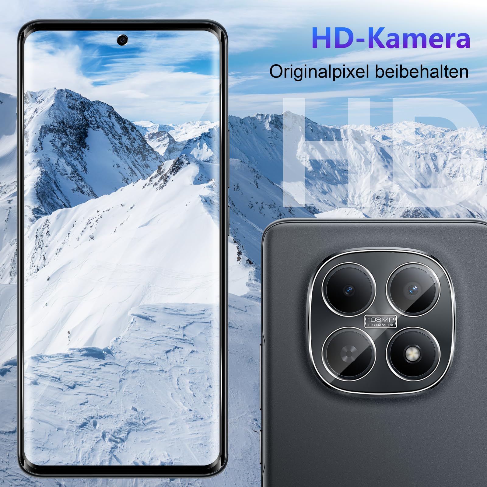 Pack De 2 Protectores De Pantalla Privados + 2 Protectores De Cámara Para Xiaomi Redmi Note 15 5G / POCO M8 5G, Dureza 9H