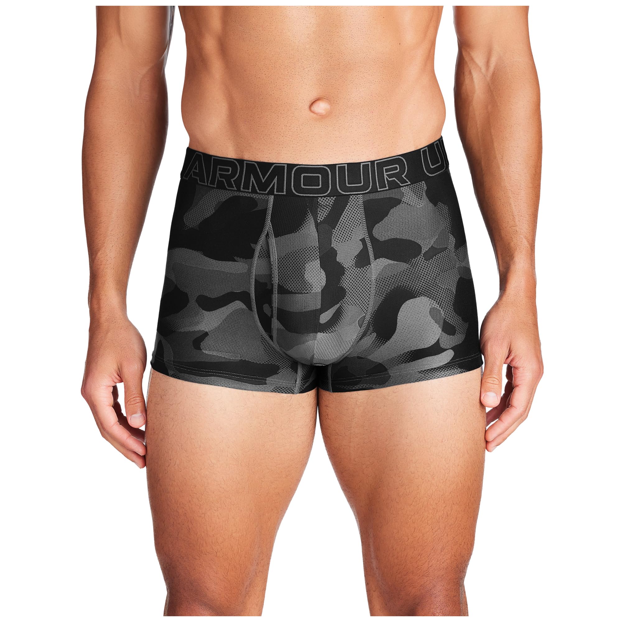 Under Armour Bokserki męskie (3 sztuki), Czarny/szary/moro, L