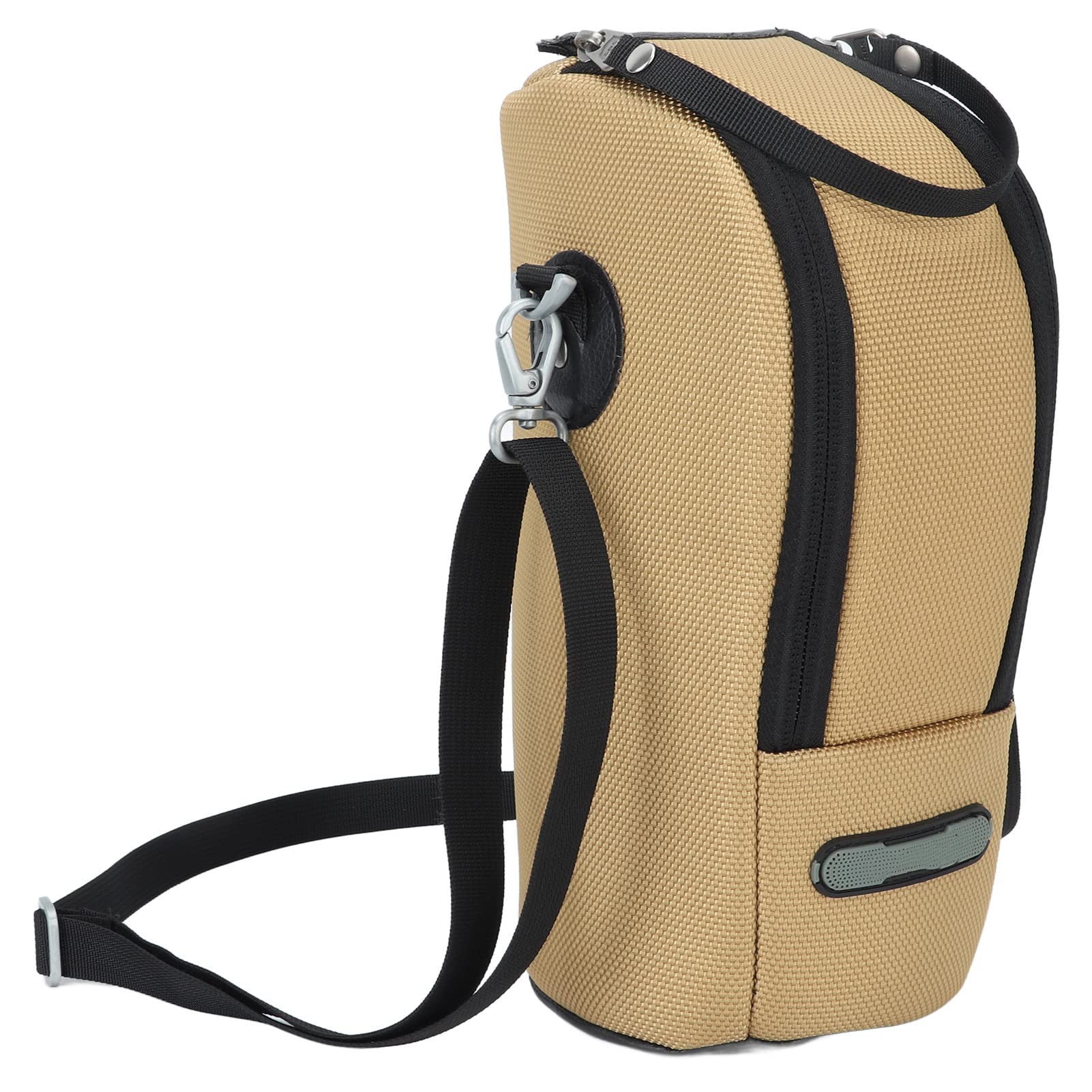 Custodia per obiettivo della fotocamera, grande, antiurto, resistente, per DSLR all'aperto, design in nylon impermeabile con tracolla