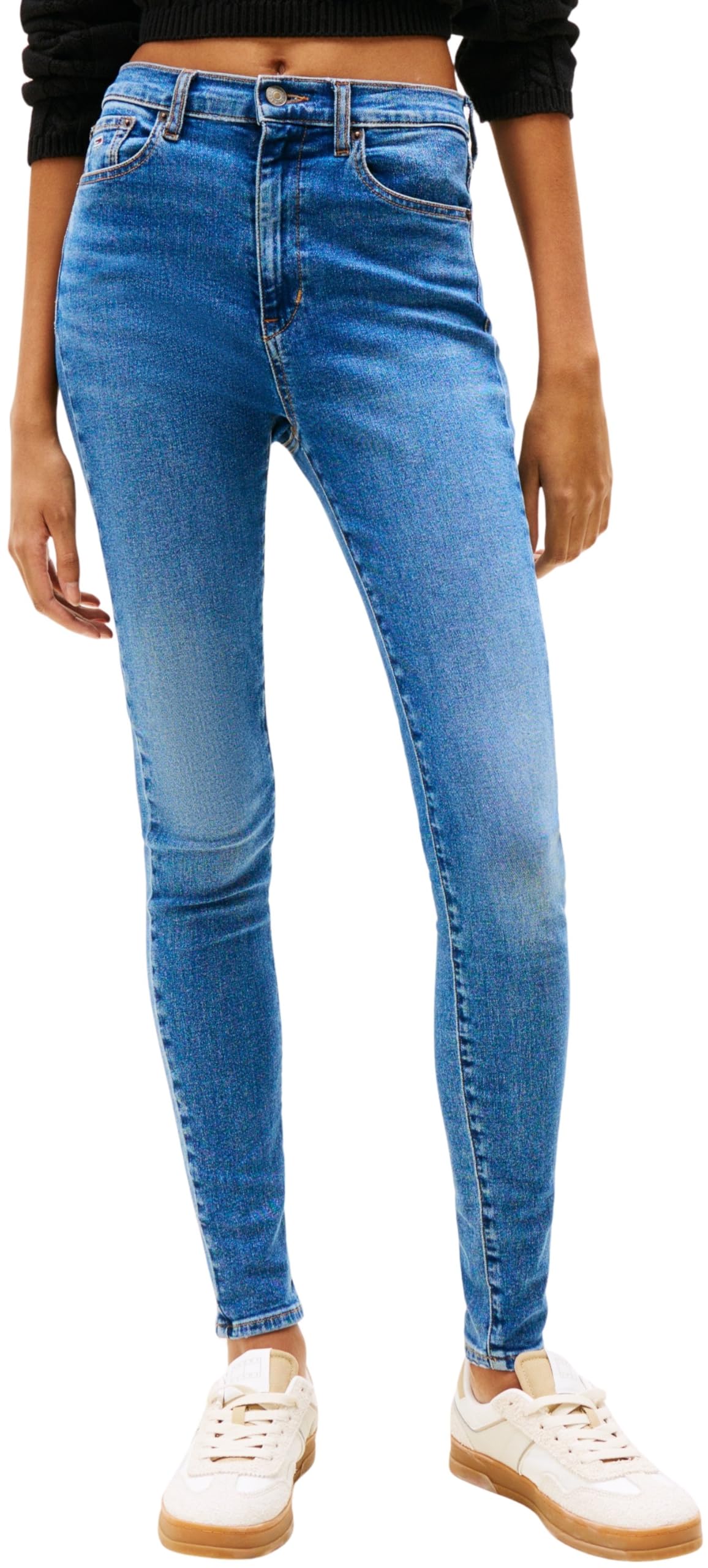 Tommy Jeans Damen Skinny Sylvia HGH Skn Bi0234 Dw0dw20655