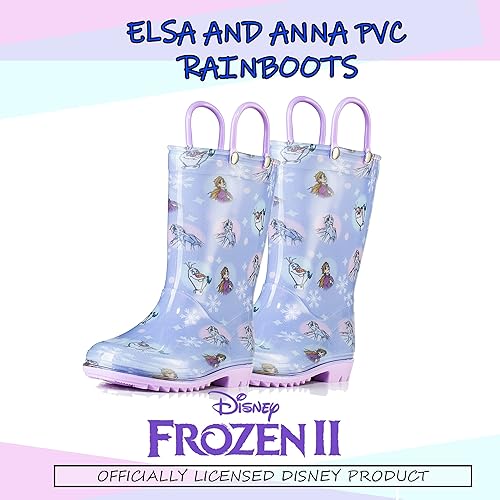 Miniatura 4 de Disney Girls' Frozen 2 Waterproof Rain Boots