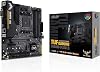 ASUS TUF Gaming B450M-PLUS II, Micro ATX Motherboard, AMD B450 AM4, M.2, AI Noise Cancelling Microphone, USB 3.2 Gen 2 Type-A, USB 3.2 Gen 1 Type-C, Support Aura Sync RGB, Black